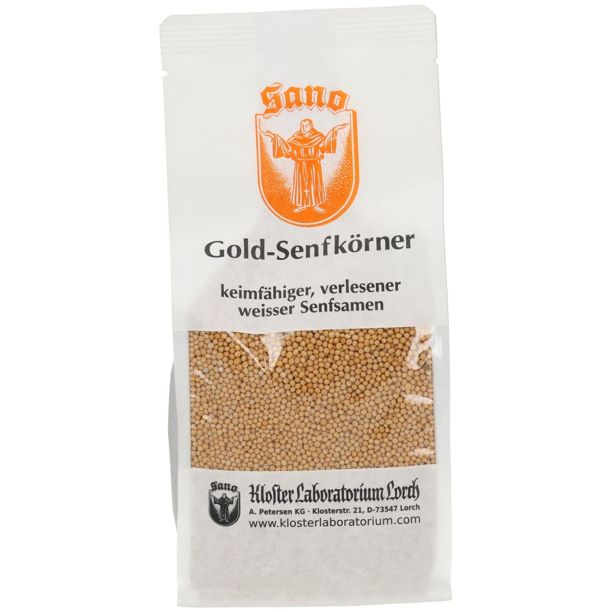 Sano graines de moutarde dorées (500 g)