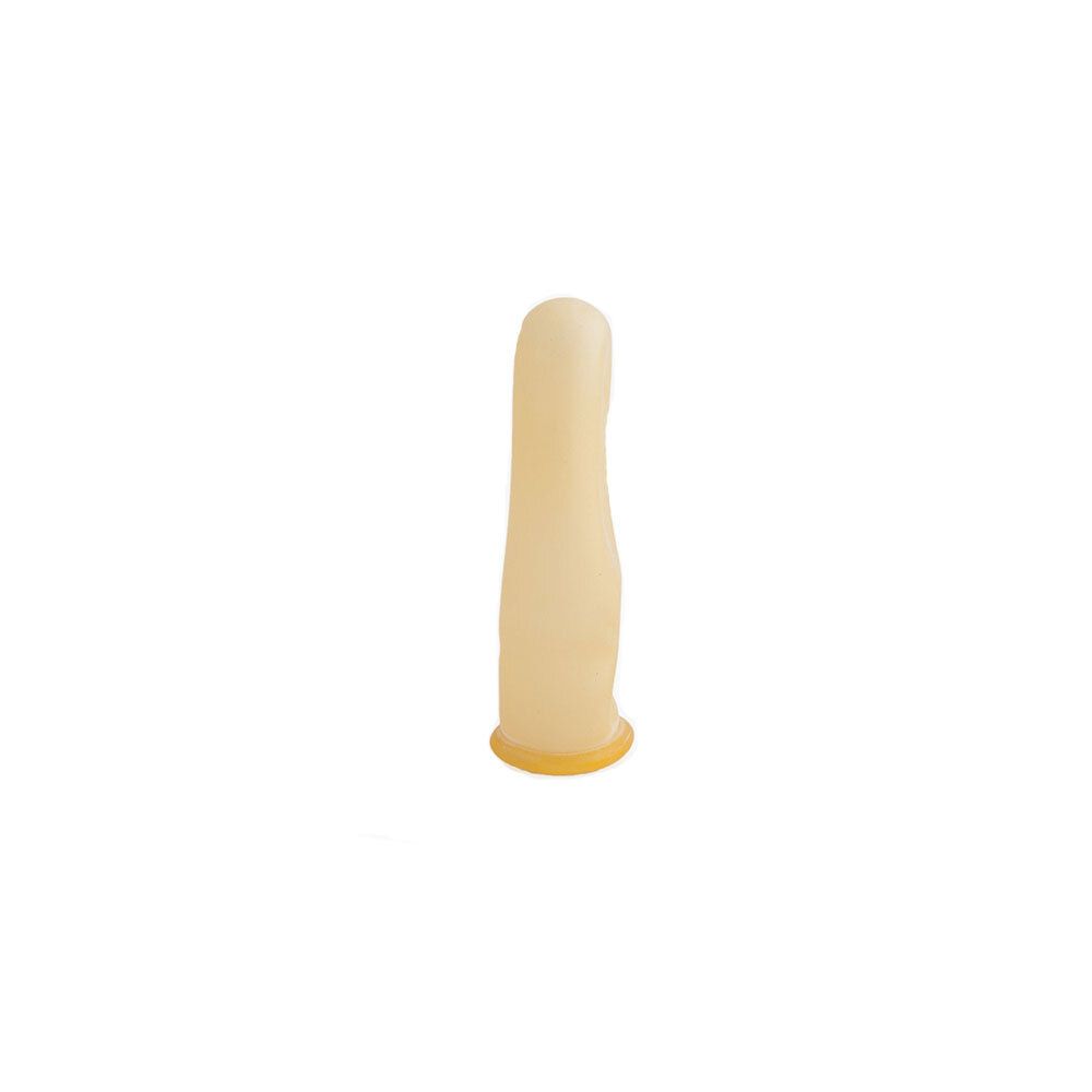 FRANK® doigtiers en caoutchouc taille 6 poudrés (10 pièces)
