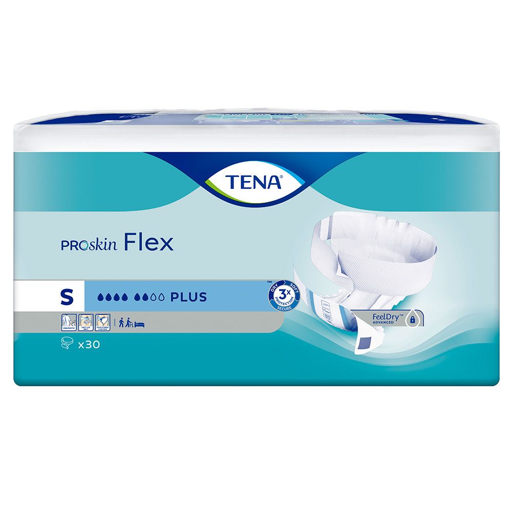 TENA Flex Plus S — 30 pièces