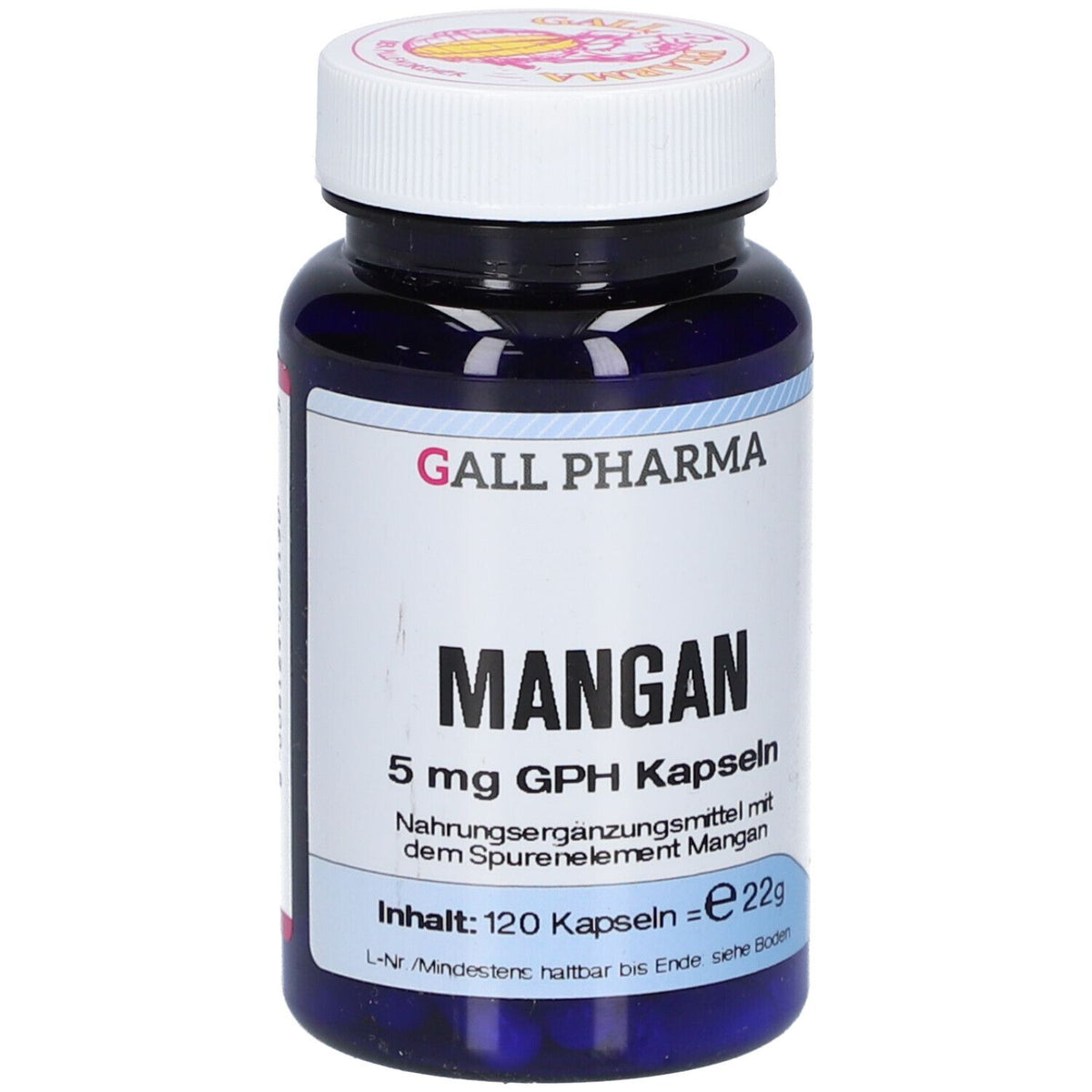 GALL PHARMA Manganèse 5 mg (120 gélules)