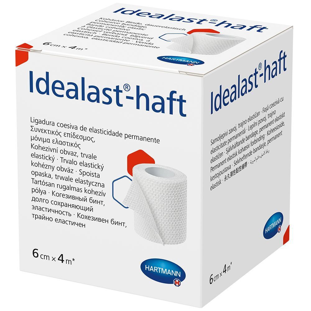 Idealast®-haft Idealbinde bande cohésive (6 cm x 4 m, 1 pièce)