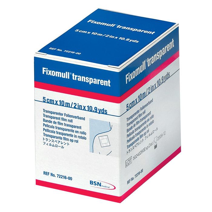 Fixomull transparent 5 cm x 10 m (1 pièce)