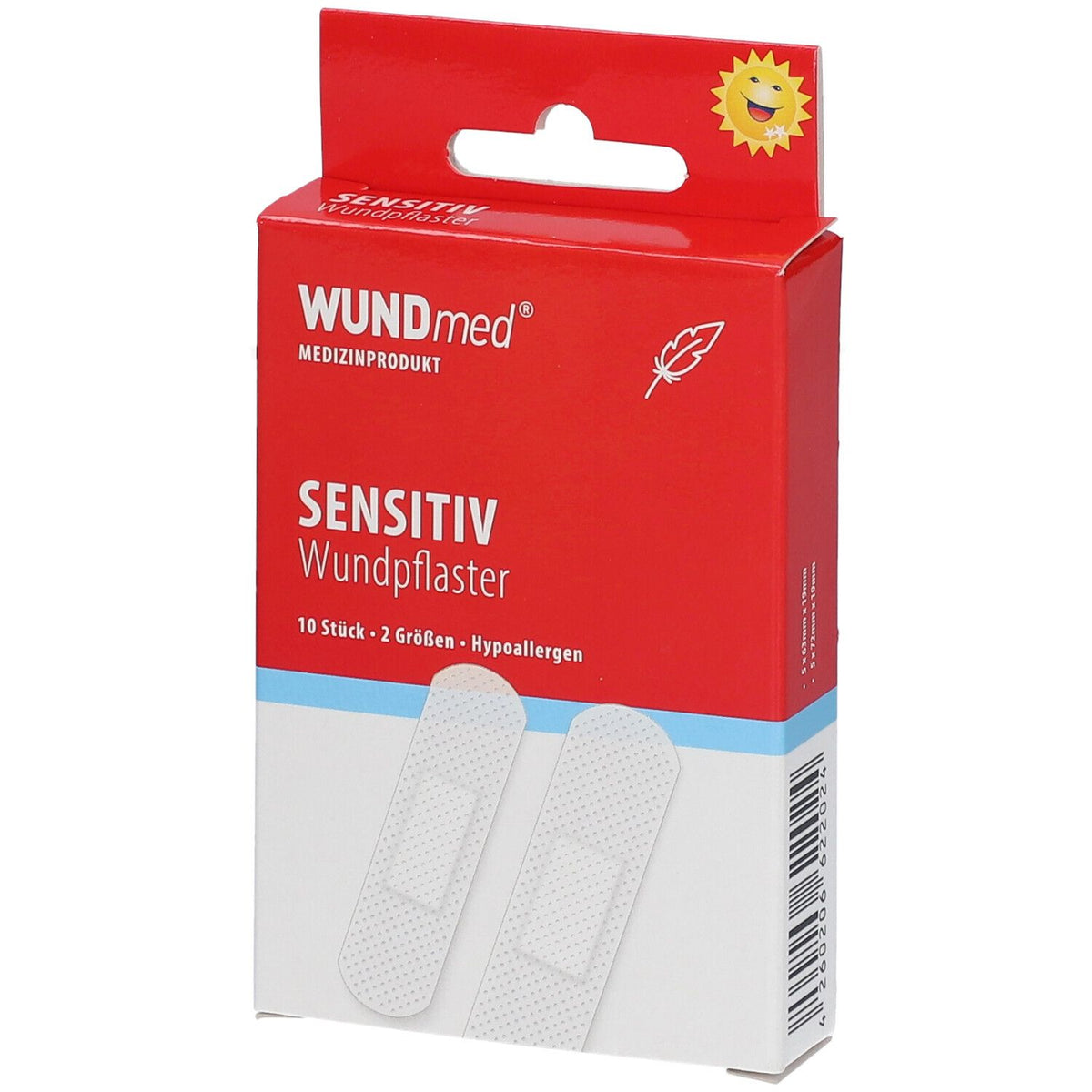 WUNDmed® pansement hypoallergénique (10 pièces)