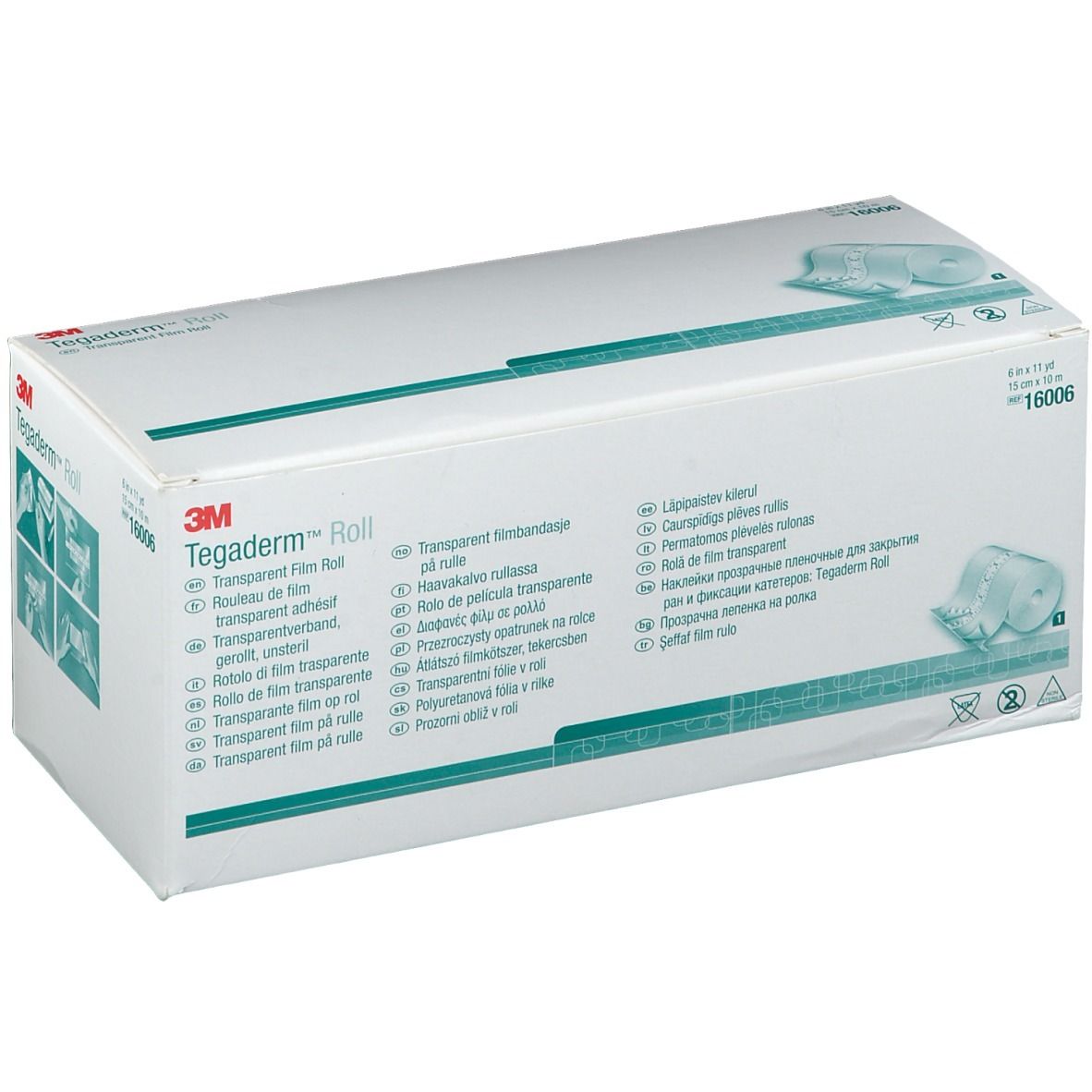 3M Tegaderm rouleau 15 cm x 10 m — 1 pièce