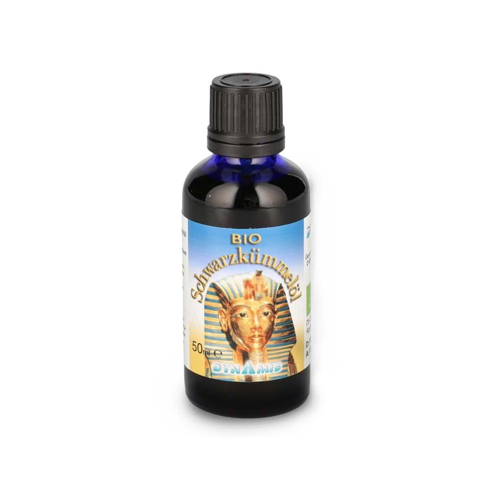 Dynamis huile de nigelle bio d'Égypte pressée à froid (50 ml)