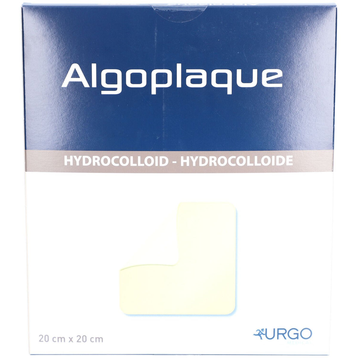 ALGOPLAQUE pansement hydrocolloïde flexible (20x20 cm, 5 pièces)