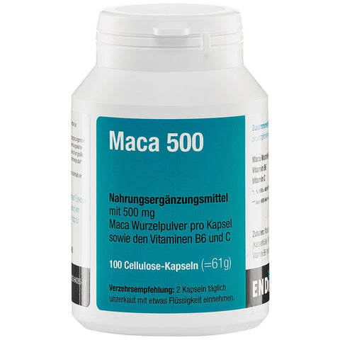 Endima Maca 500 Kapseln (100 Stück)