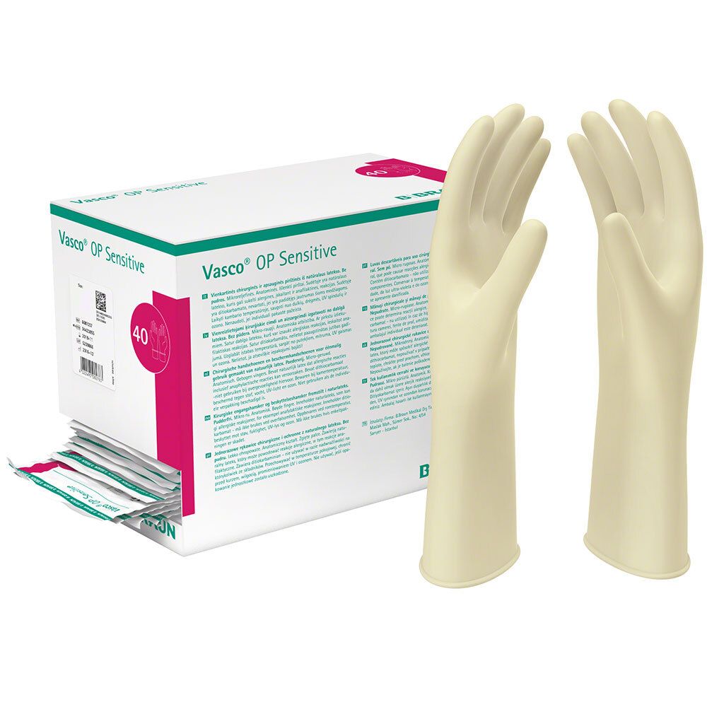 Vasco® OP Sensitive, taille 8 — 2 pièces