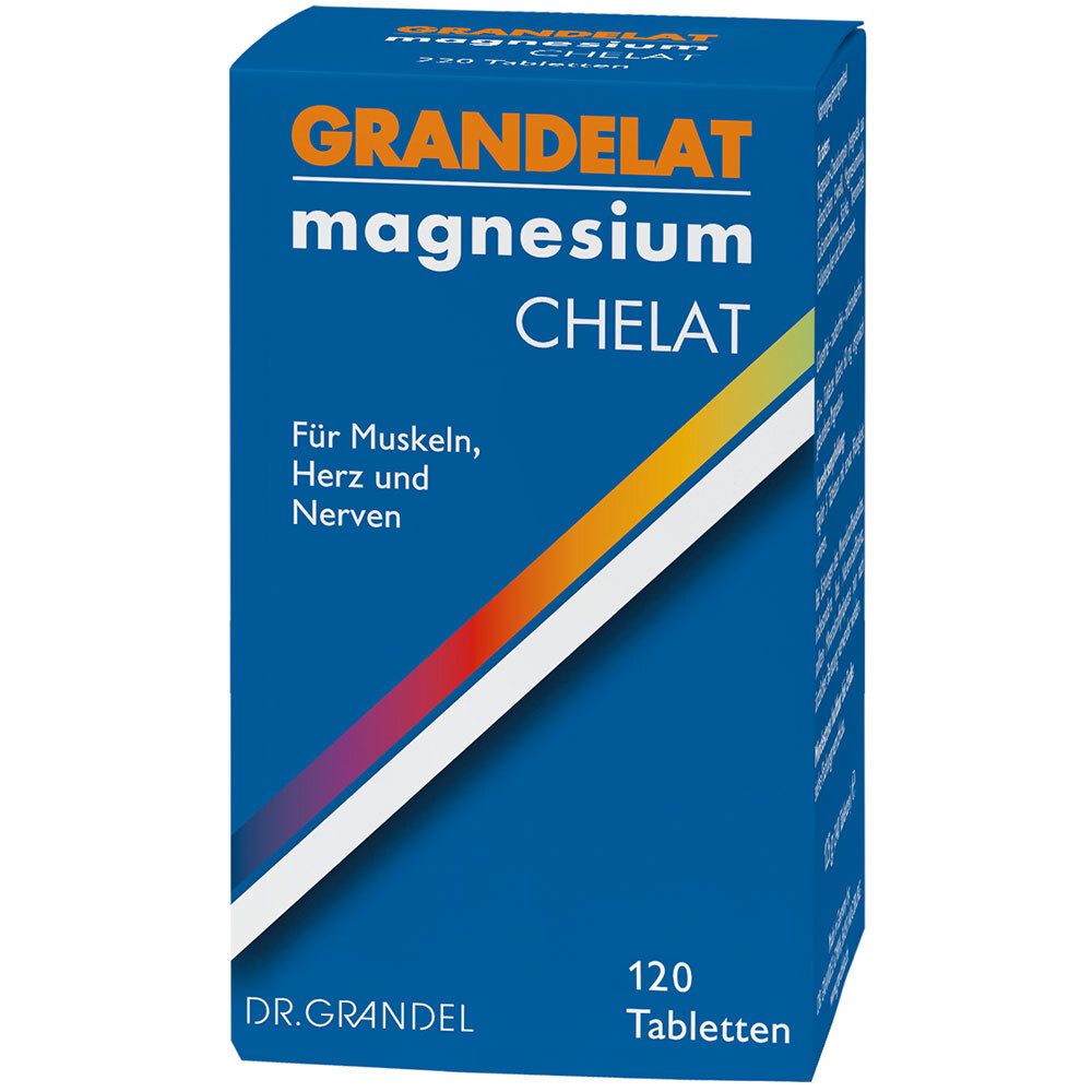 GRANDELAT magnesium CHELAT (120 pièces)