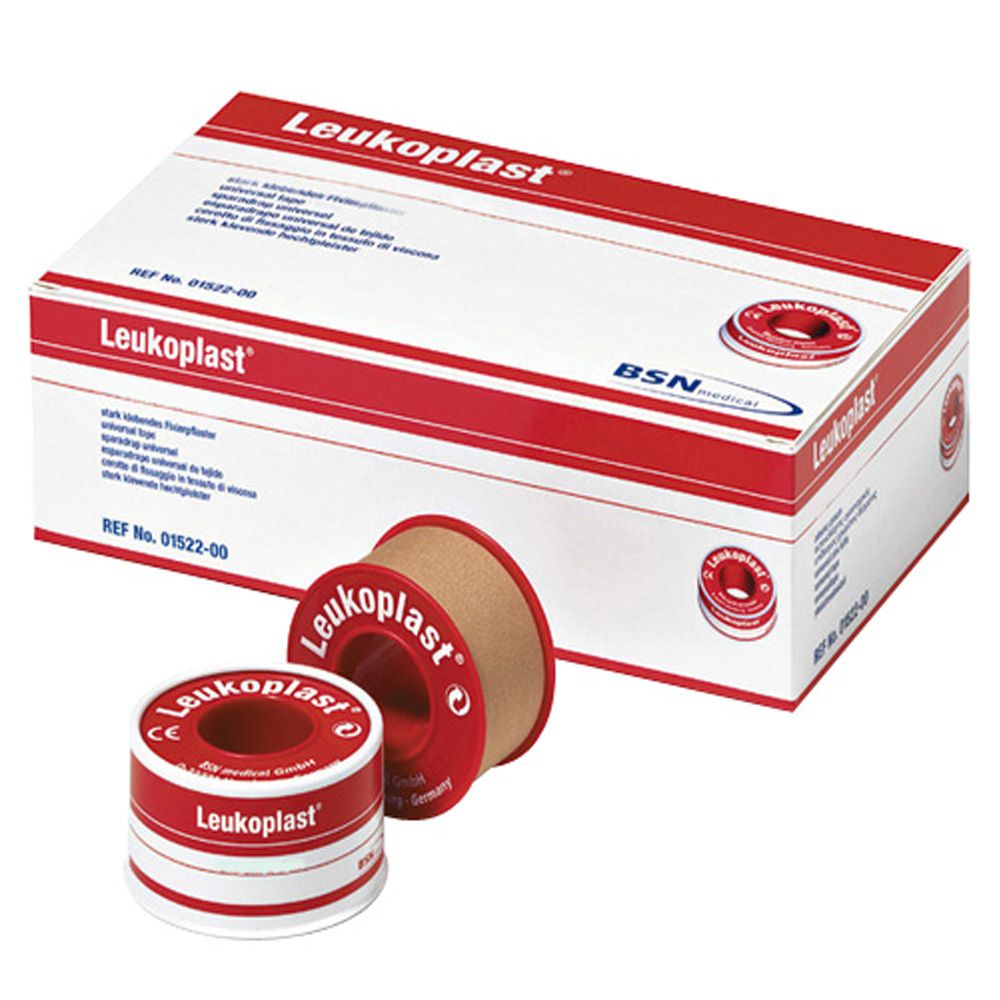Leukoplast® 5 cm x 5 m — 6 pièces