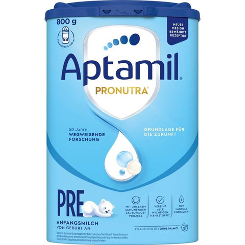 Aptamil Pronutra Pre – Lait infantile dès la naissance, avec huiles végétales sans huile de palme (800 g)