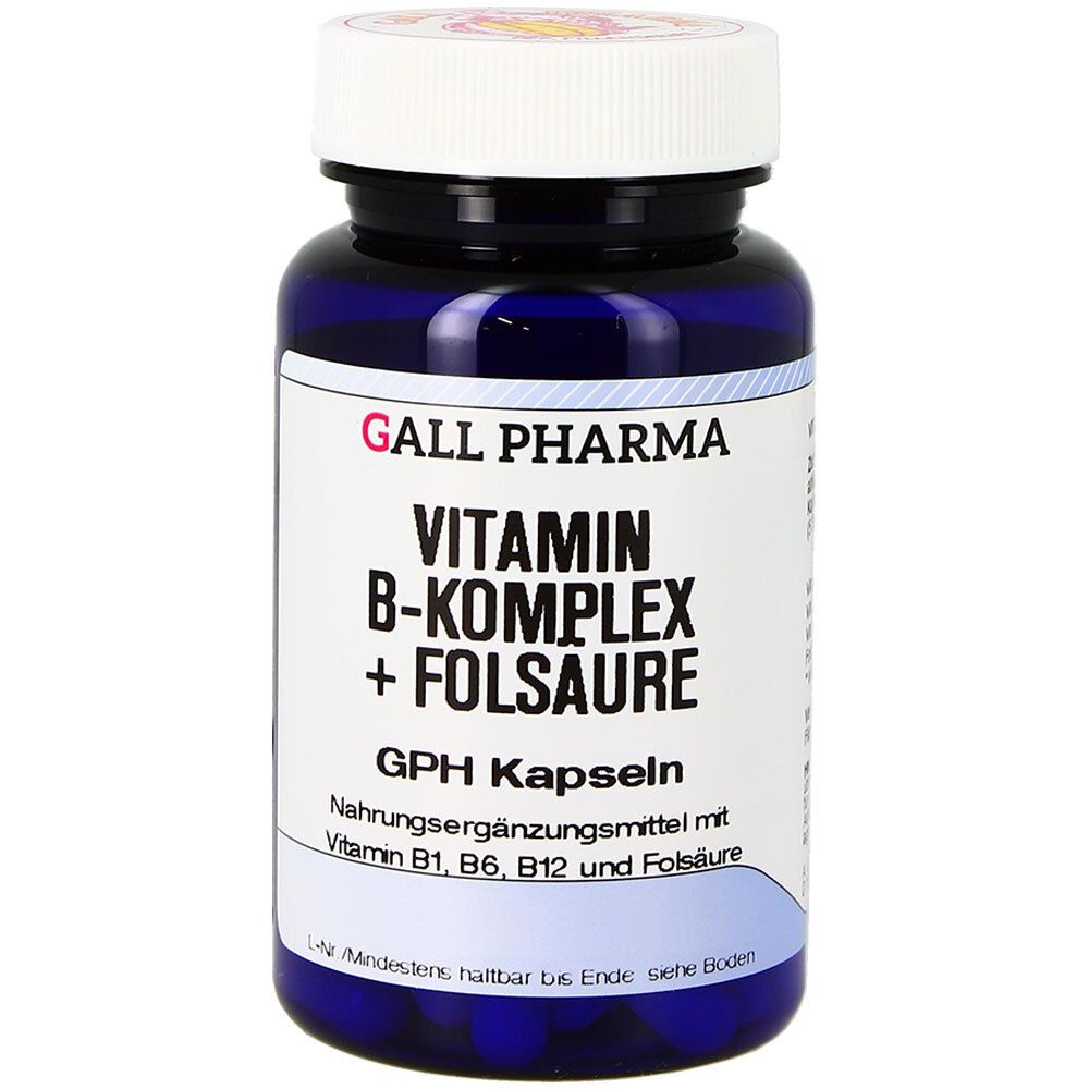 GALL PHARMA Complexe de vitamines B + acide folique GPH (120 pièces)