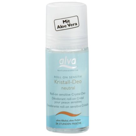alva Kristall - Déodorant sensible roll-on (50 ml)