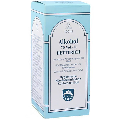 Hetterich Alkohol 70 Vol.-% flüssig (100 ml)