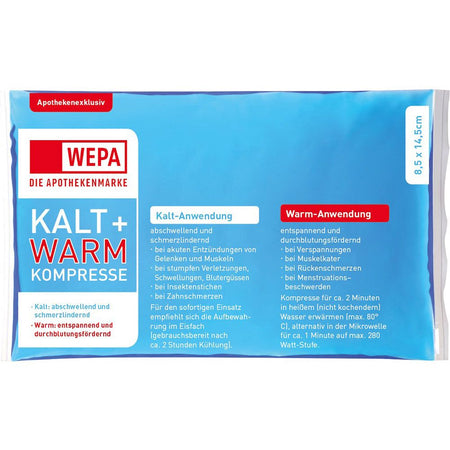 WEPA Compresse chaude et froide 8,5 x 14,5 cm