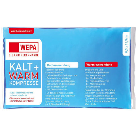 WEPA Warm-Kalt-Kompresse 8,5x14,5 cm (1 Stück)