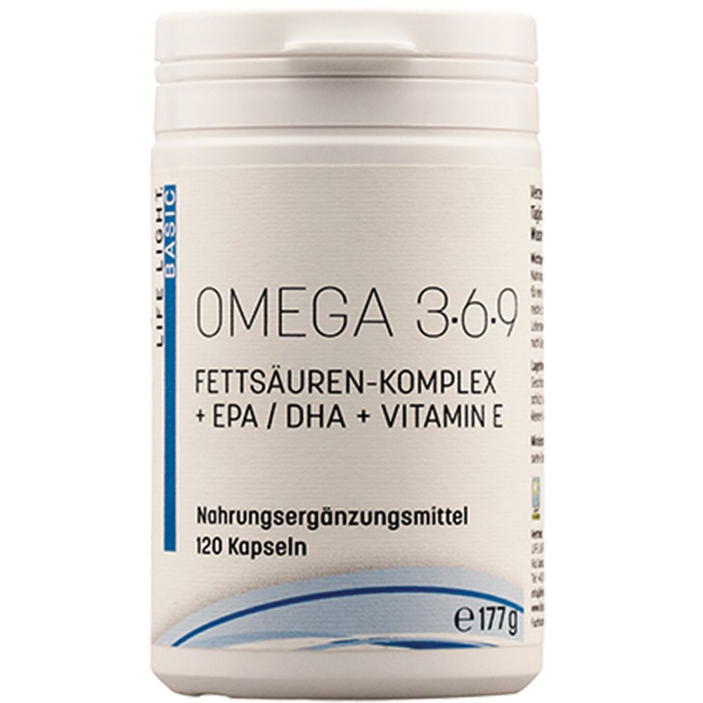 Life Light® Omega 3-6-9 gélules (60)