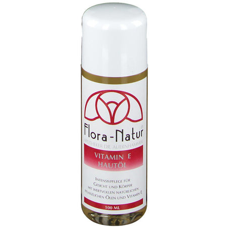 Flora-Natur® Vitamin E huile pour la peau (100 ml)