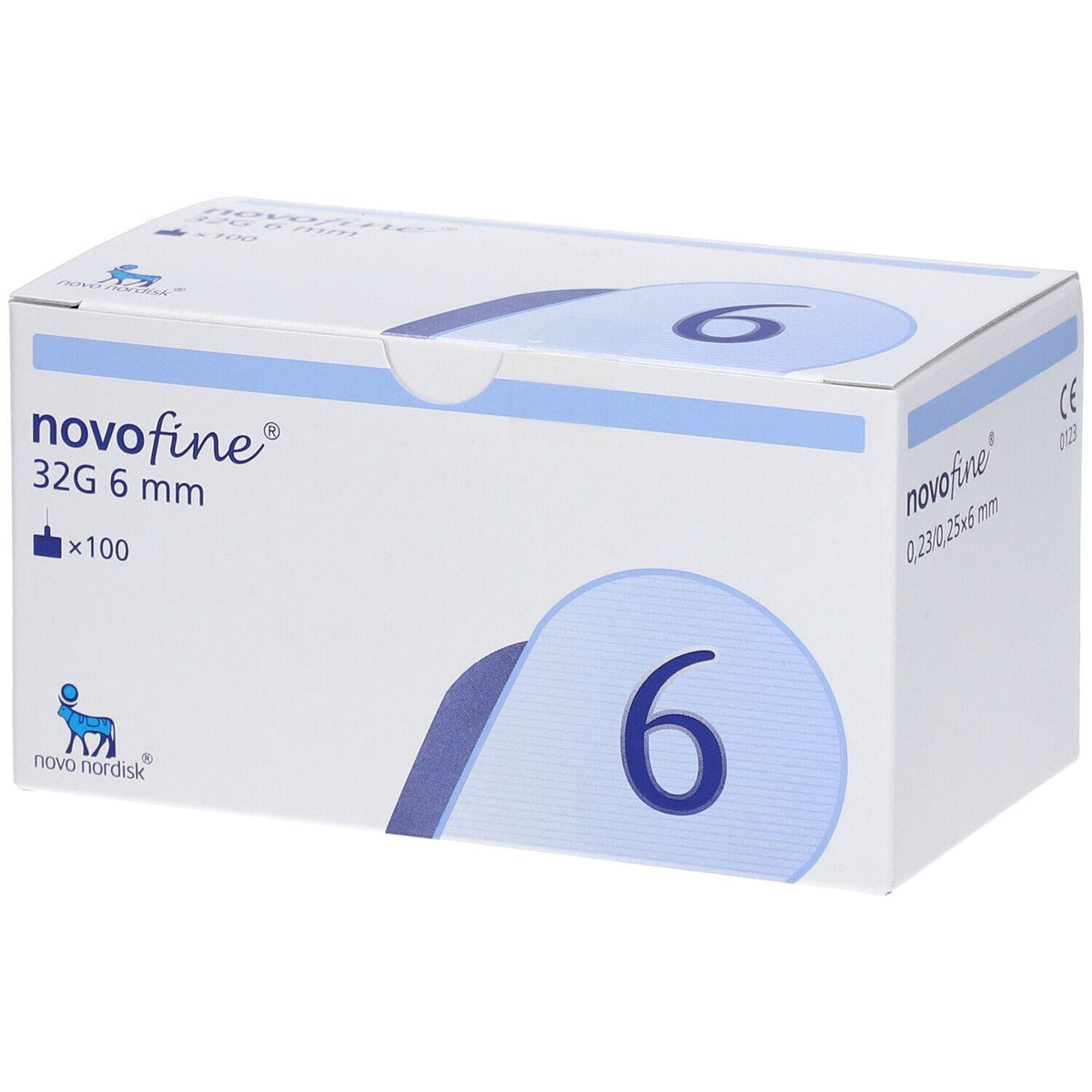 NovoFine® 6mm 32g TIP etw aiguilles d'injection (100 pièces)