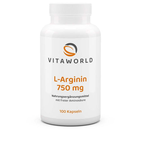 L-Arginine 750 mg (100 gélules)