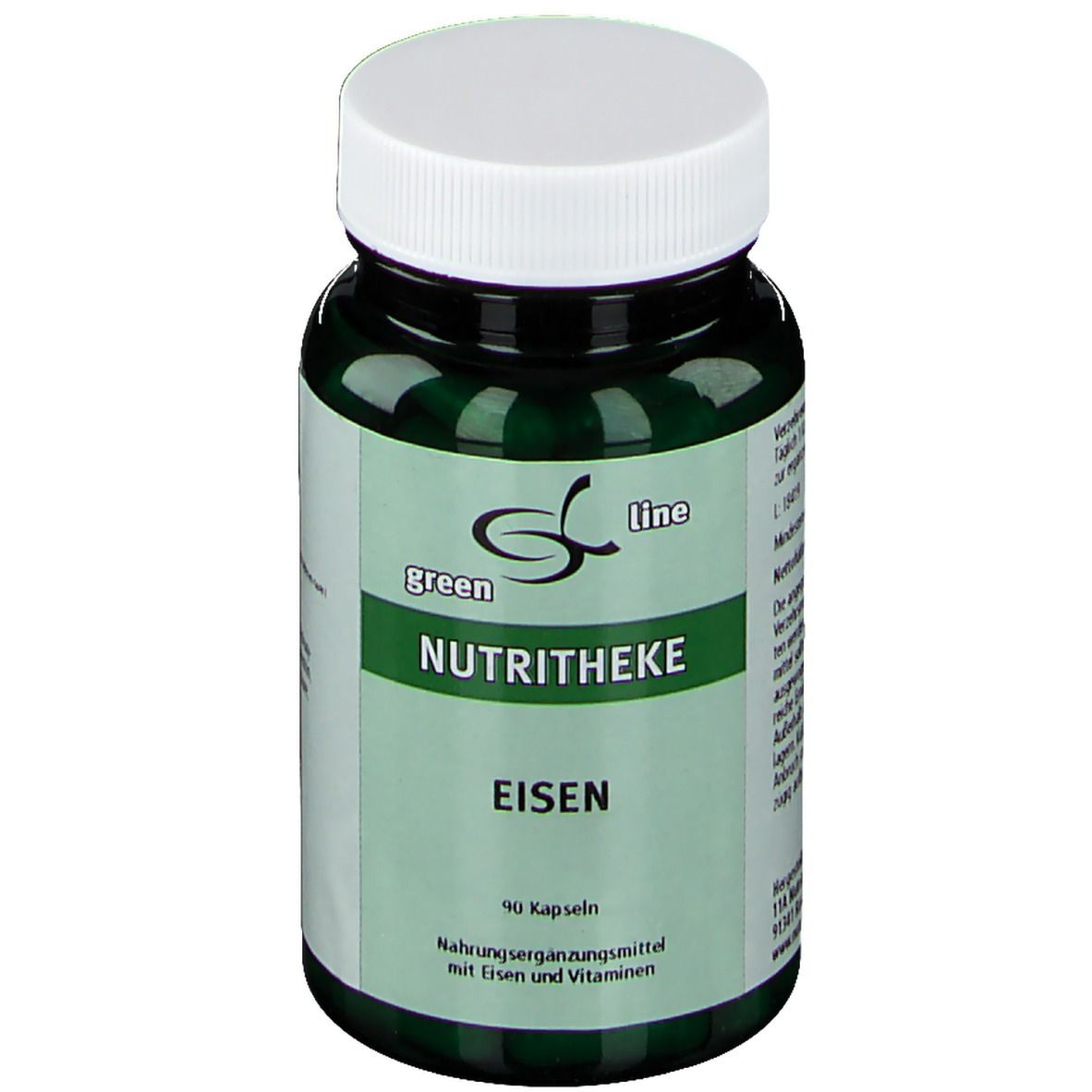 green line NUTRITHEKE Fer (90 pièces)