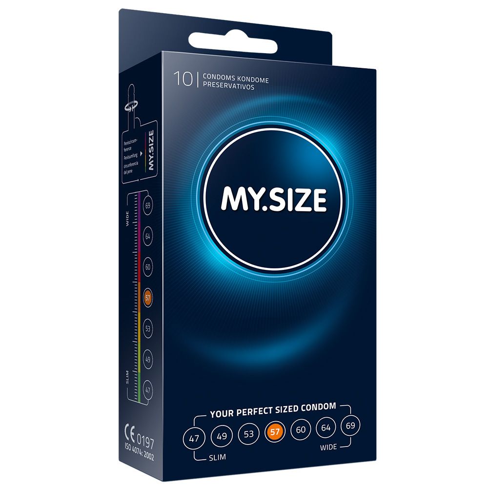 MY.SIZE 57 préservatifs (10 pièces)