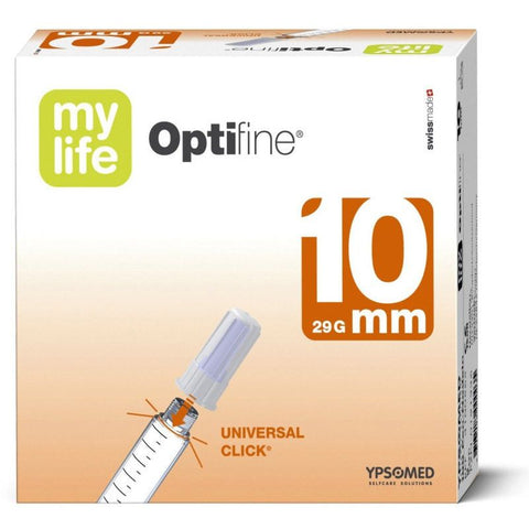 Mylife Optifine Pen-Nadeln 10 mm (100 Stück)