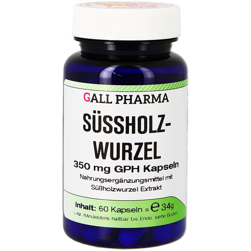 GALL PHARMA Racine de réglisse 350 mg GPH gélules (60 pièces)