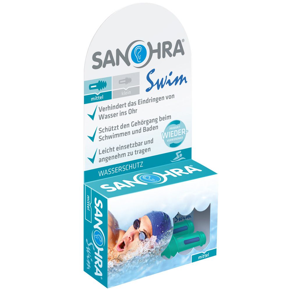 SANOHRA swim protection auditive pour adultes (2 pièces)