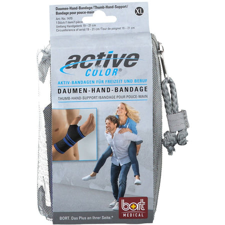 BORT ActiveColor® bandage main-pouce taille XL noir (1 pièce)