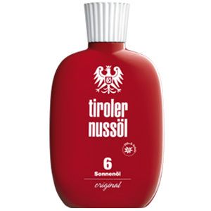 Tiroler Nussöl original huile solaire résistante à l'eau SPF 6 (75 ml)