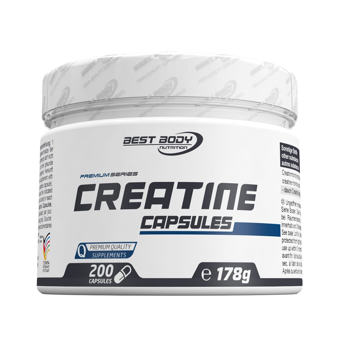 Best Body Nutrition Creatin gélules (200 pièces)