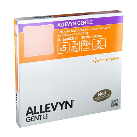 ALLEVYN® Gentle stérile 20 x 20 cm (5 pièces)