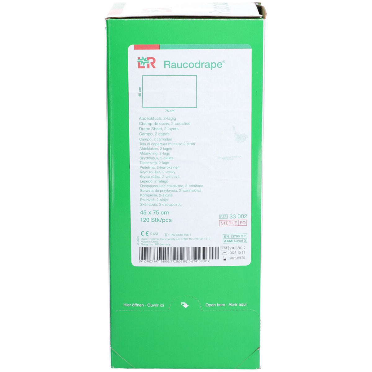 Raucodrape® champ opératoire (120 pièces)