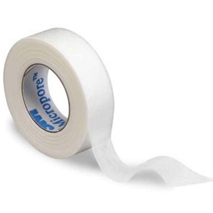 3M Micropore sparadrap hypoallergénique en non-tissé 1,25 cm x 5 m (1 pièce)