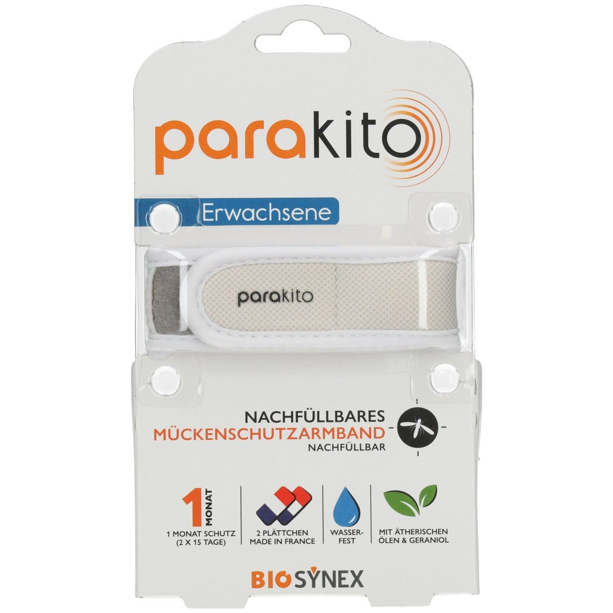 PARA'KITO bracelet anti-moustiques (couleur non sélectionnable) (1 pièce)