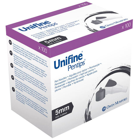 Unifine® Pentips® 31 G 5 mm - 100 pièces