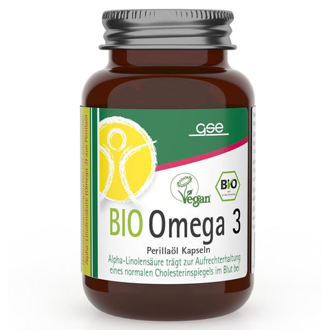 GSE Omega-3 Perillaöl bio Kapseln (150 Stück)