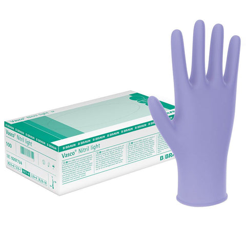 Vasco® Nitril light Gants d’examen taille S