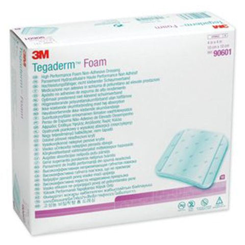 3M Tegaderm Schaumstoffverband unbeschichtet FK 10x10 cm (10 Stück)