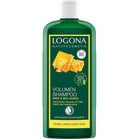 Logona Naturkosmetik Volumen Shampoo Bier & Bio-Honig (250 ml)