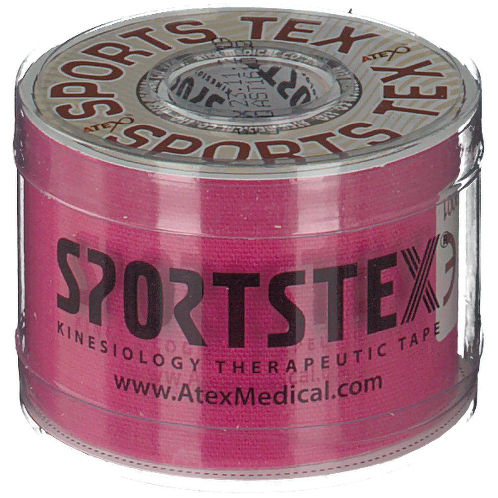 ATEX SPORTS TEX ruban de kinésiologie 5 cm x 5 m rose (1 pièce)