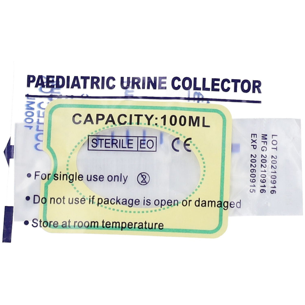 Poche à urine pour enfants, stérile 100 ml – 1 pièce