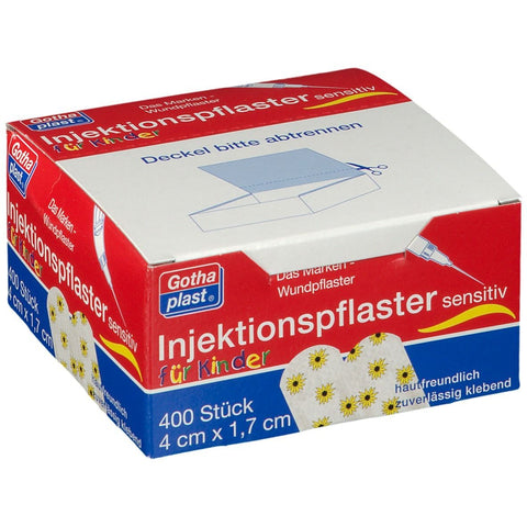 Gothaplast® pansement pour injection pour enfants 1,7 cm x 4 cm (400 pièces)