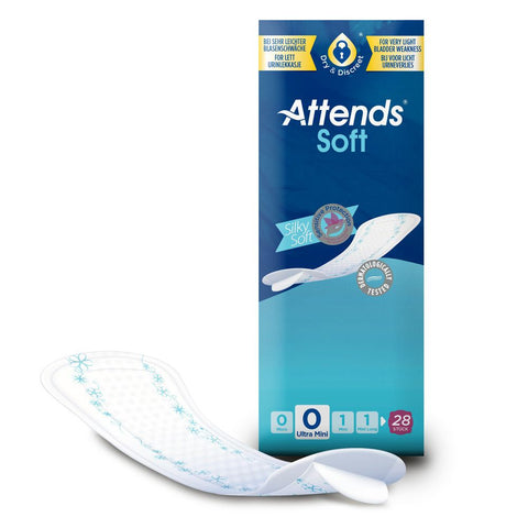 Attends Soft 0 Ultra Mini protège-slips (28 pièces)