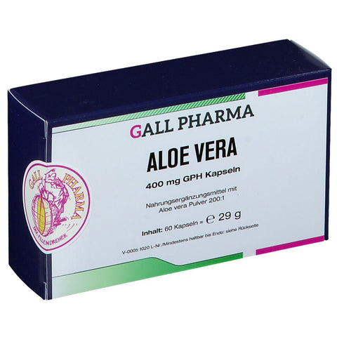 Gall Pharma Aloe Vera 400 mg GPH gélules (60 pièces)