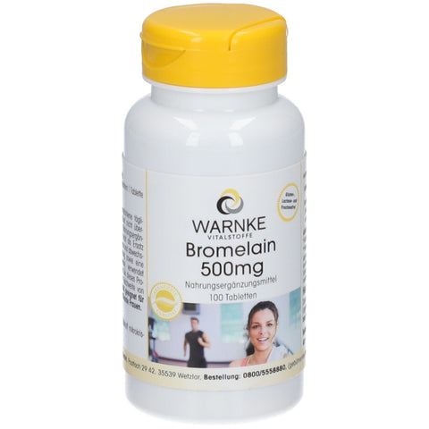 Warnke Bromelain 500 mg Tabletten (100 Stück)