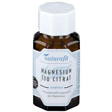naturafit® Magnésium 130 Citrate (60 gélules)