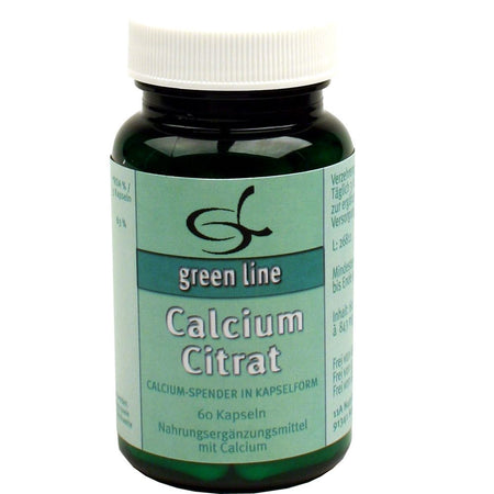 green line NUTRITHEKE citrate de calcium (60 gélules)