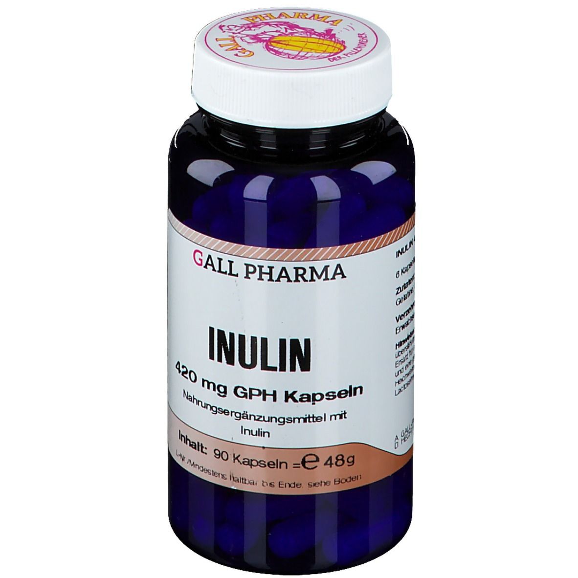 GALL PHARMA Inulin 420 mg GPH gélules (90 pièces)